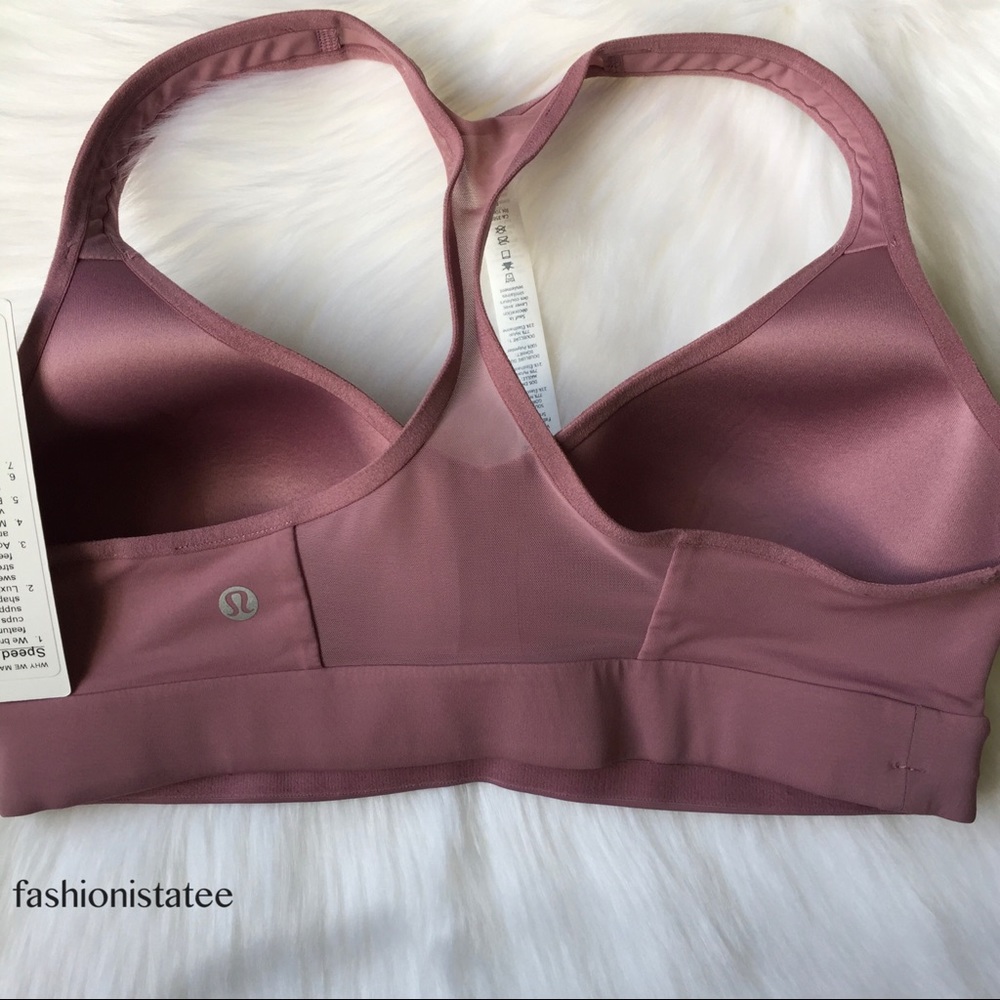 NWT lululemon Figue Speed Up Bra high support C/D - Picture 3 of 7